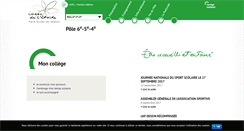 Desktop Screenshot of college-poitiers.isaac-etoile.fr