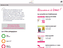 Tablet Screenshot of isaac-etoile.fr