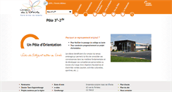 Desktop Screenshot of lycee-poitiers.isaac-etoile.fr